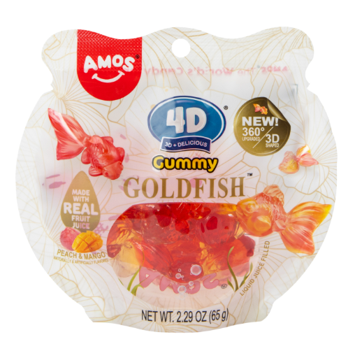 Amos 4D Gummy Goldfish