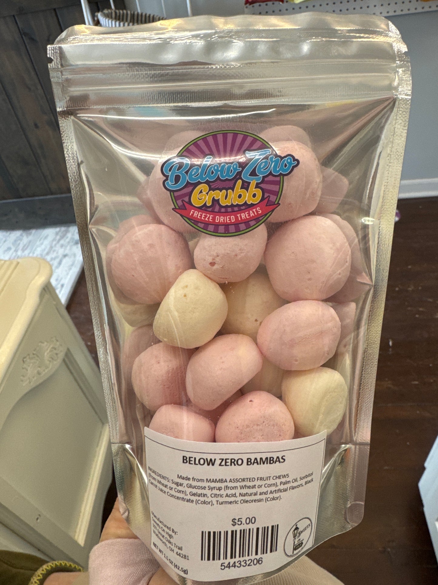 Below Zero Grubb Bambas