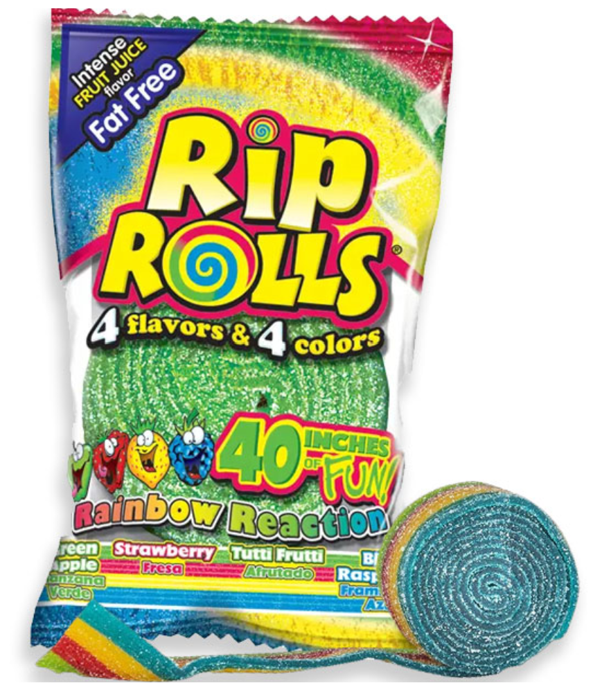 Rip Rolls Rainbow Reaction