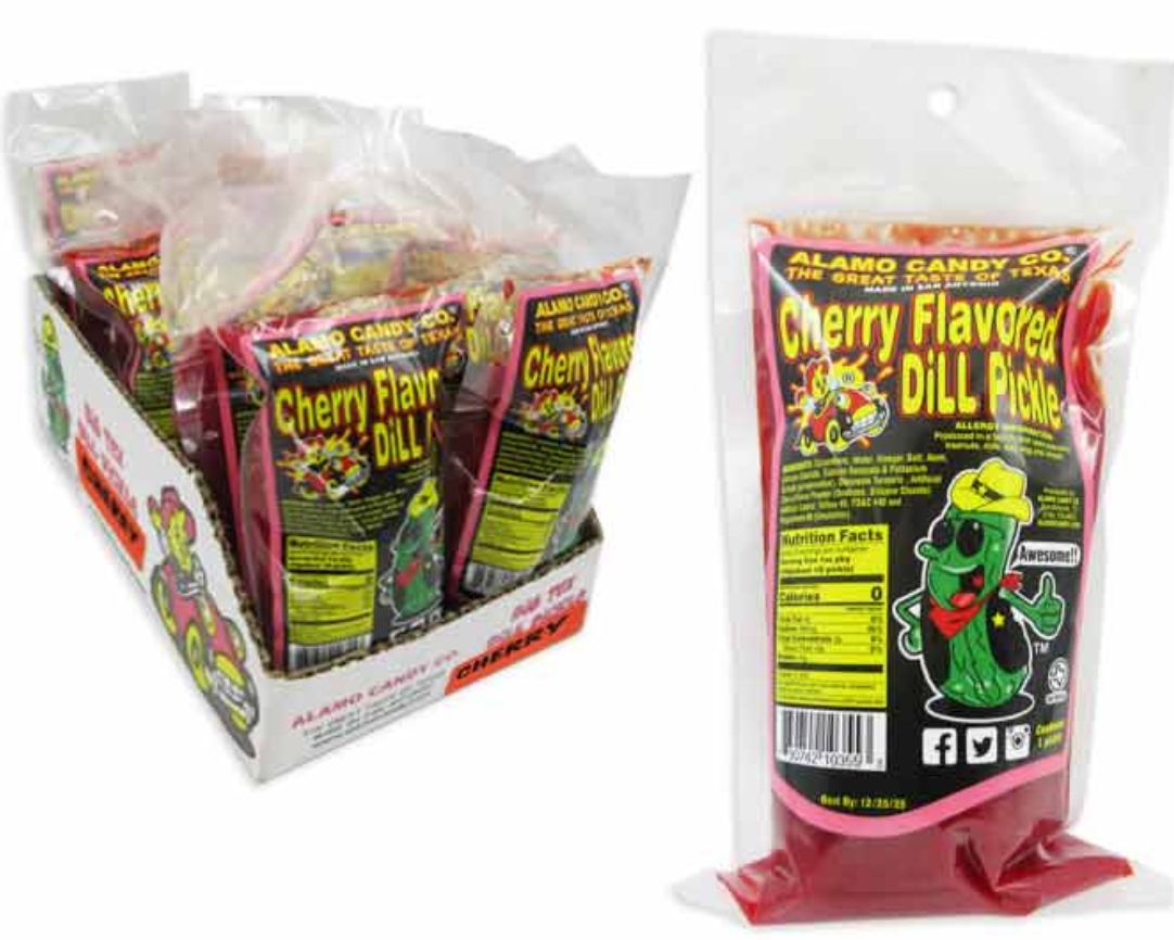 Alamo Candy Dill Pickle Cherry