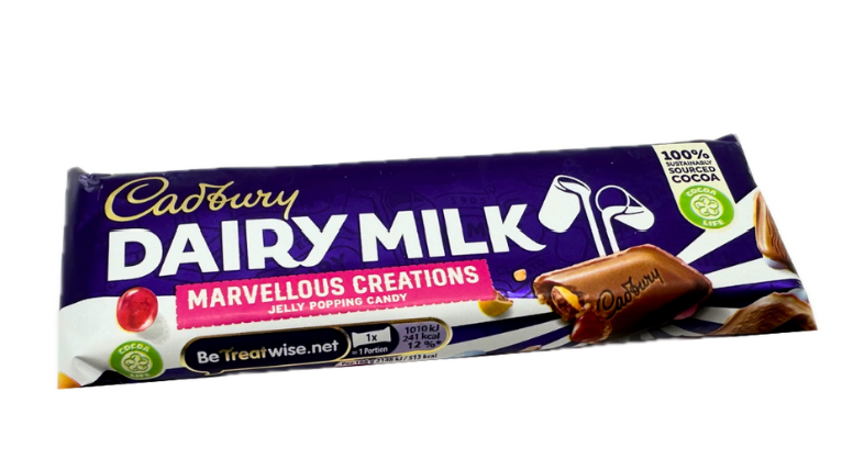 Cadbury Dairy Milk Marvellous Creations Jelly Popping Candy