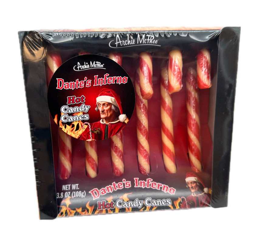 Archie McPhee Dante's Inferno Hot Candy Canes