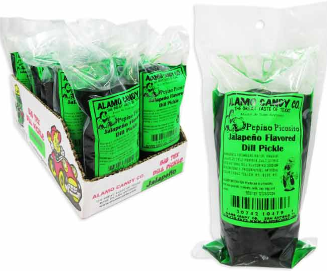 Alamo Candy Dill Pickle Jalapeno
