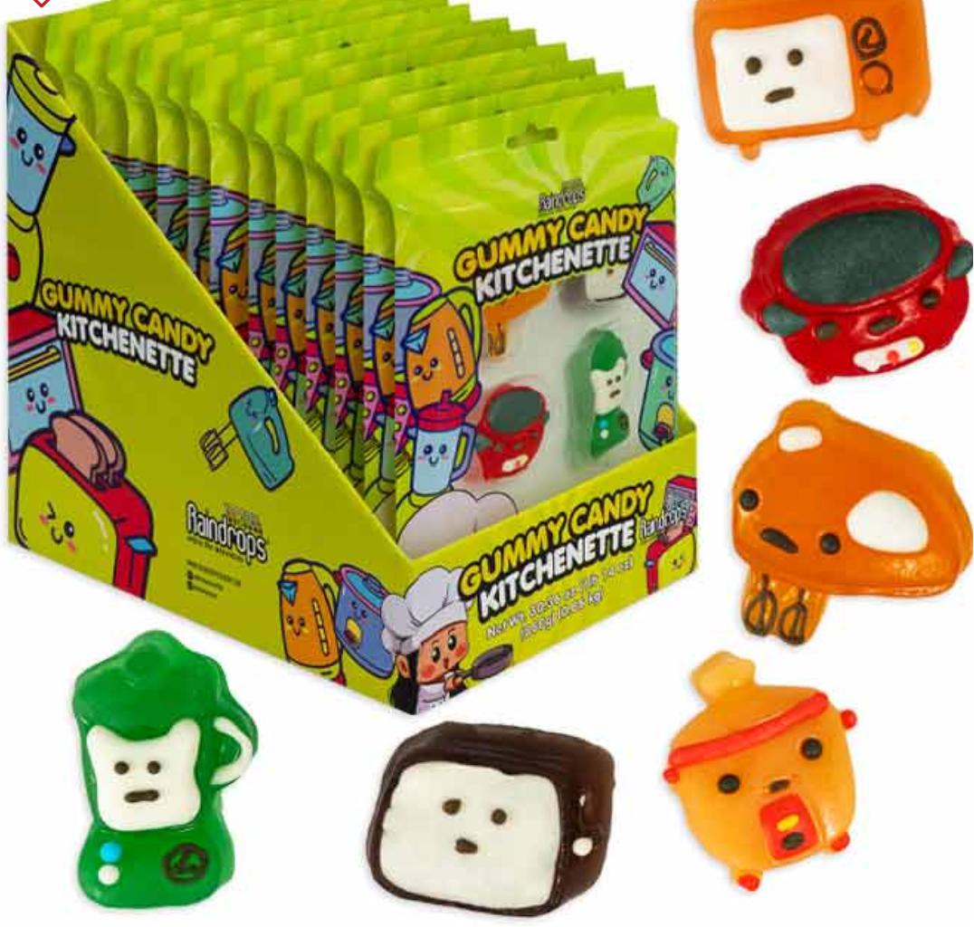 Gummy Candy Kitchenette Raindrops