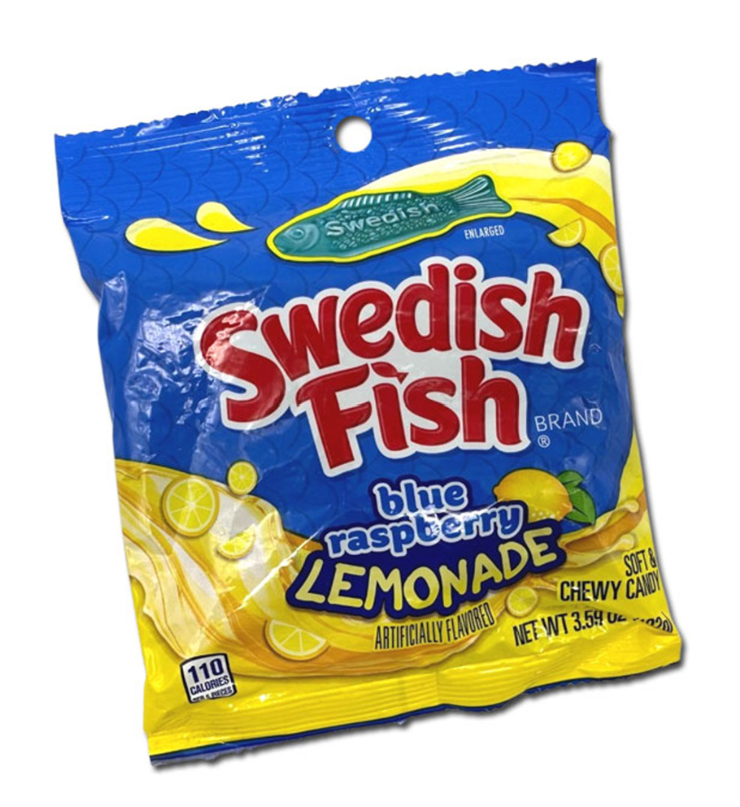 Swedish Fish Blue Raspberry Lemonade