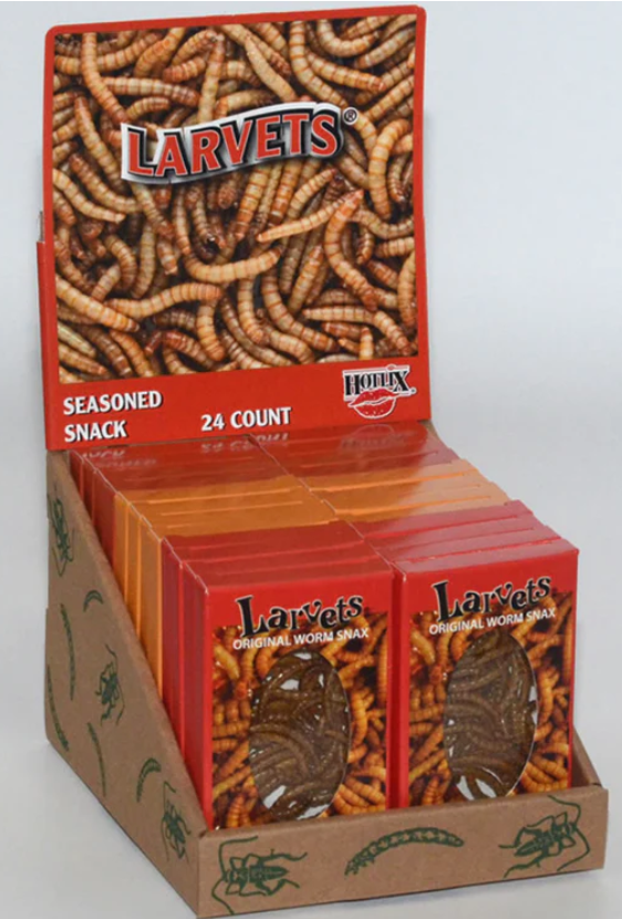 Larvets Original Worm Snacks