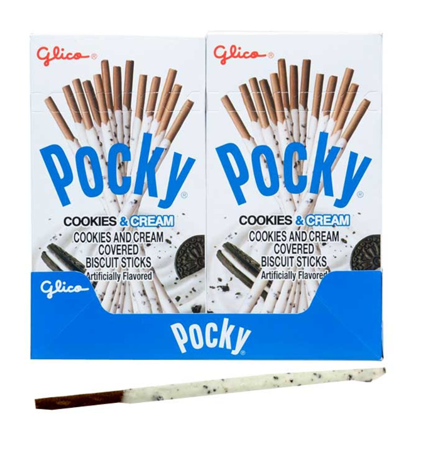 Pocky Cookies and Cream