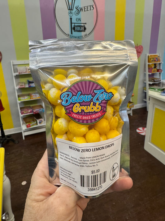Below Zero Grubb Freeze Dried Lemon Drops