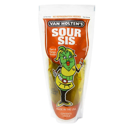 Sour Sis Pickle in a Pouch
