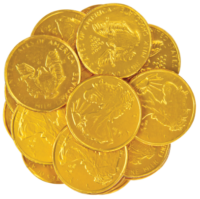 BAG OF GOLD COINS