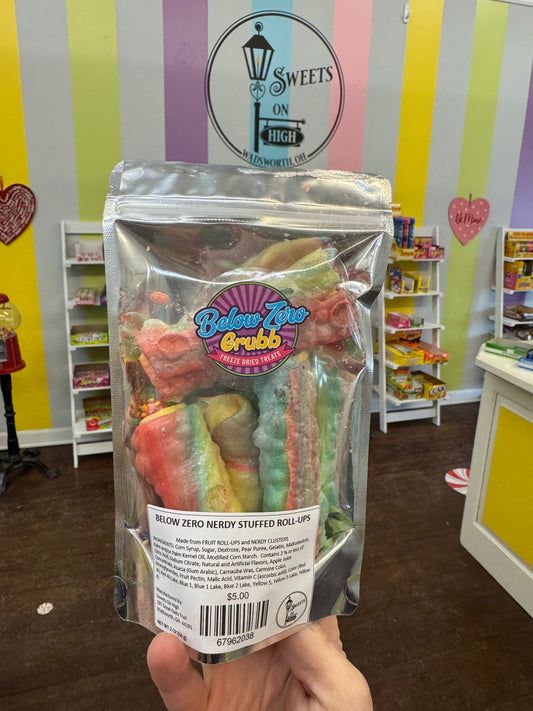 Below Zero Grubb Nerdy Stuffed Roll-Ups
