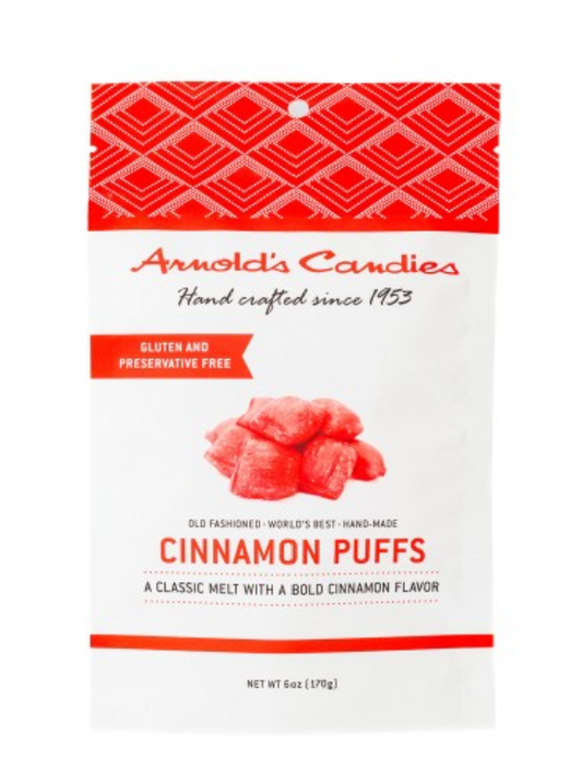 Arnold's Candies Cinnamon Puffs