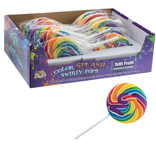 Color Splash kaleidoscope swirl pop