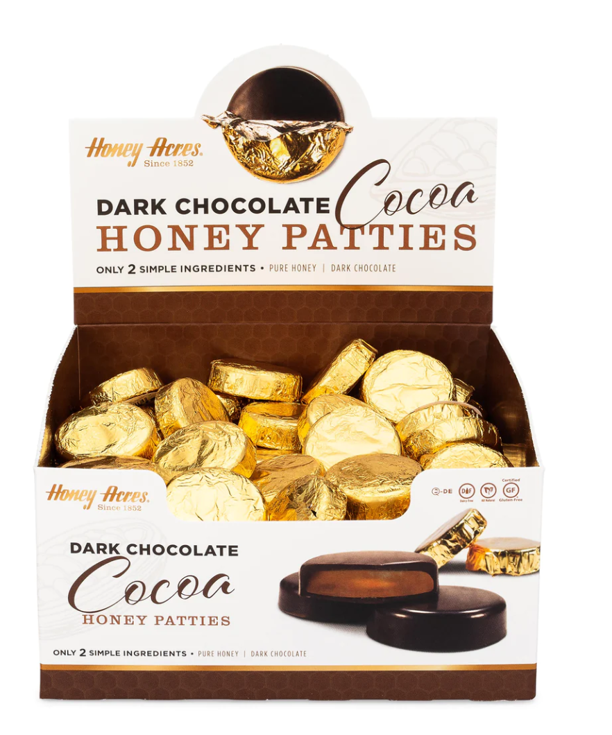 Dark Chocolate Cocoa Honey Patties