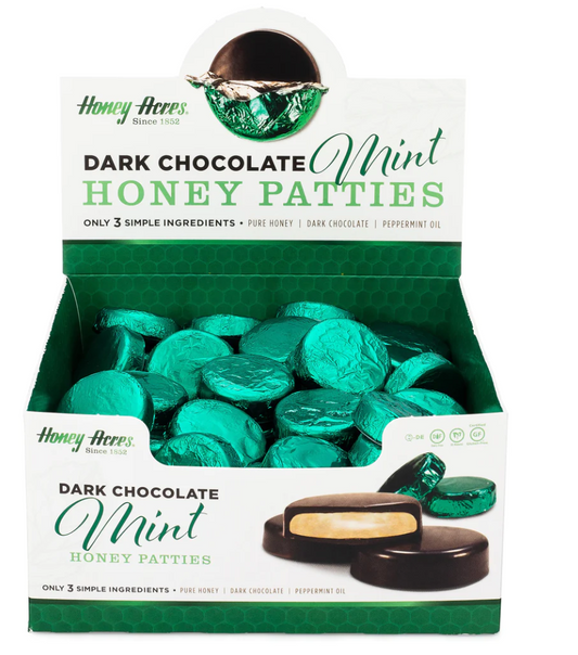 Dark Chocolate Mint Honey Patties