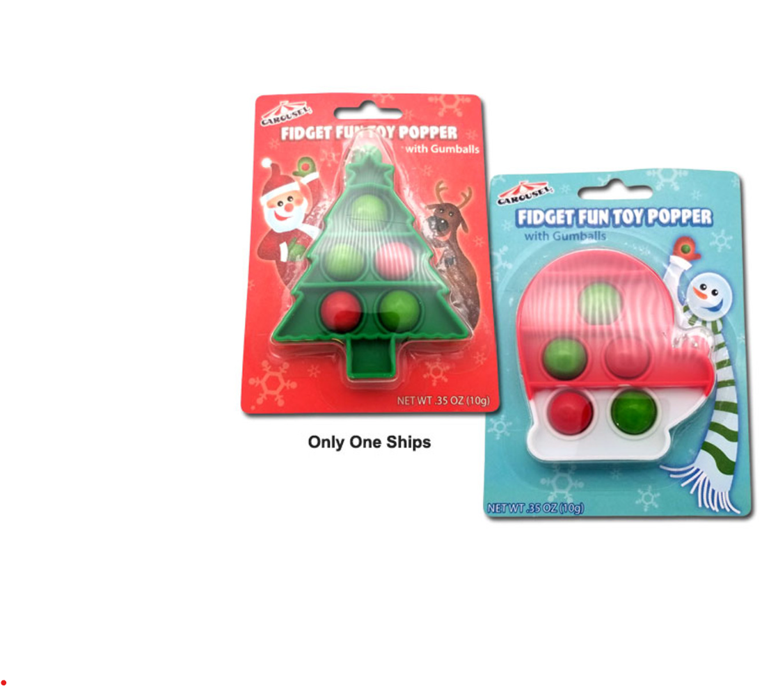 Christmas Fidget Toy with Gum