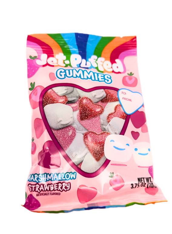 Jet Puffed Marshmalllow Strawberry Gummies