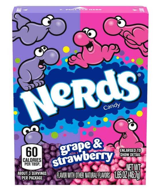 Nerds Grape and Strawberry