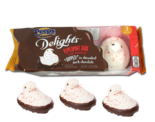 Peeps Peppermint Bark Dark Chocolate