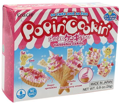 Popin Cookin' Japanese Tanoshii Cakes Kit