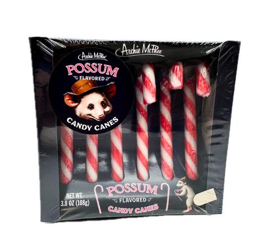 Archie McPhee Possum Flavored Candy Canes