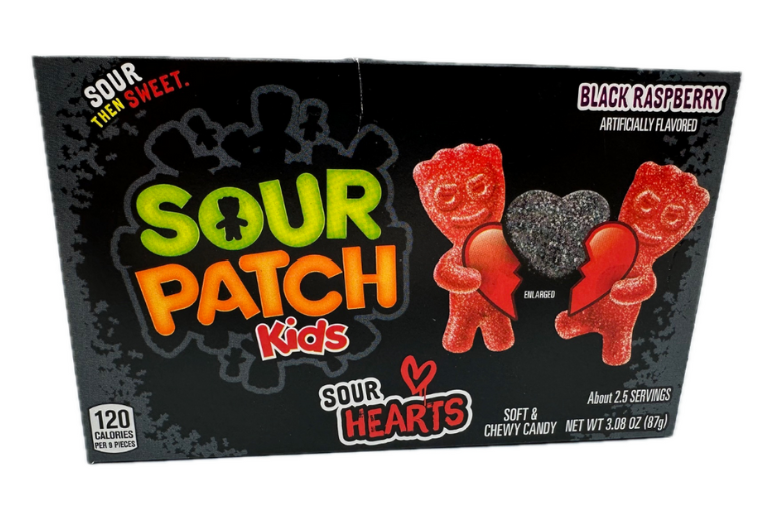 Sour Patch Kids Sour Black Hearts