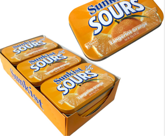 Sunkist Sours Tin