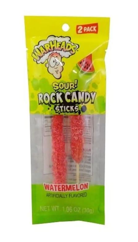 Warhead Rock Candy Sour Watermelon