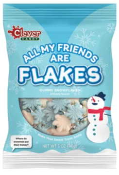 All My Friends are Flakes Gummy Candy
