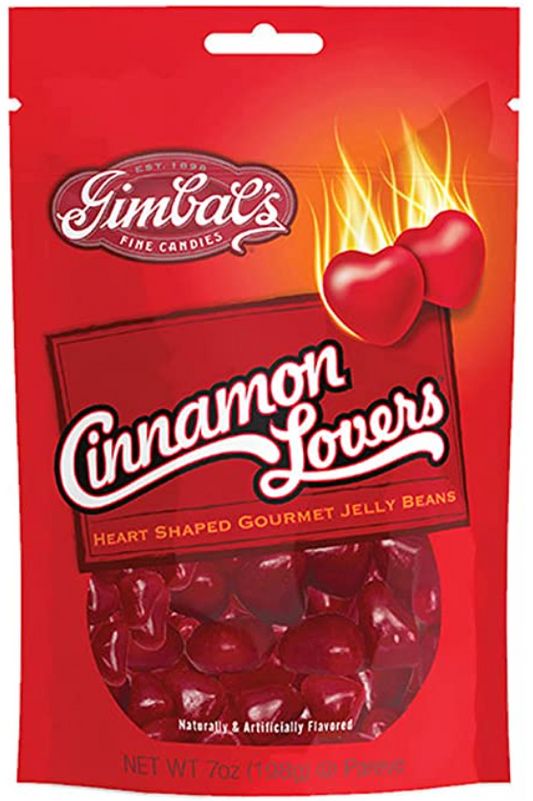 Cinnamon Lovers Heart Shaped Jelly Beans