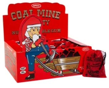 Coal Mine Naughty Nugget Bubble Gum