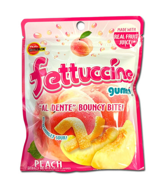Fettuccine Gummy Candy Peach