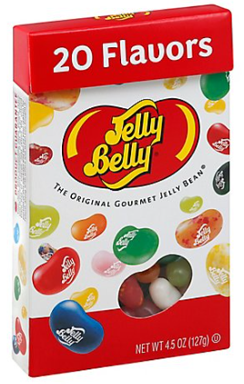 Jelly Belly Assorted Flavor Flip Top Box