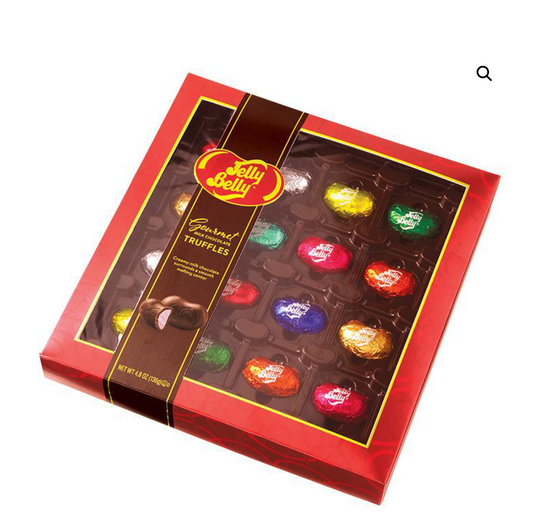 Jelly Belly gourmet milk chocolate truffles gift box
