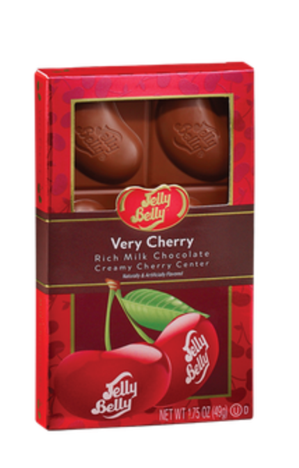 Jelly Belly Gourmet Very Cherry Chocolate Bar
