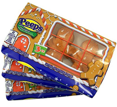 Peeps Marshmallow Gingerbread Men