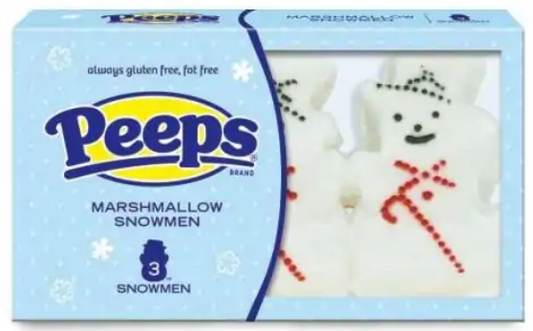Peeps Marshmallow Snowmen