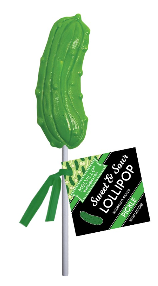 Melville Sweet and Sour Lollipop Pickle