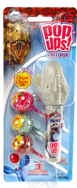 Pop Ups Lollipop - Dinosaur