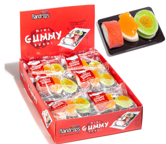 Raindrops Mini Gummy Sushi