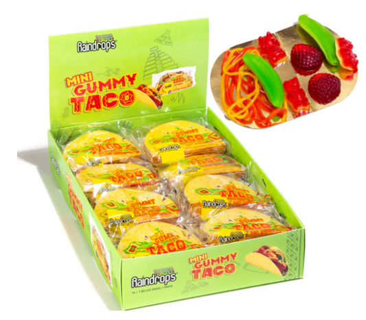 Raindrops Mini Gummy Taco