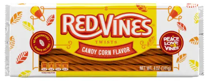 Red Vine Candy Corn Twists