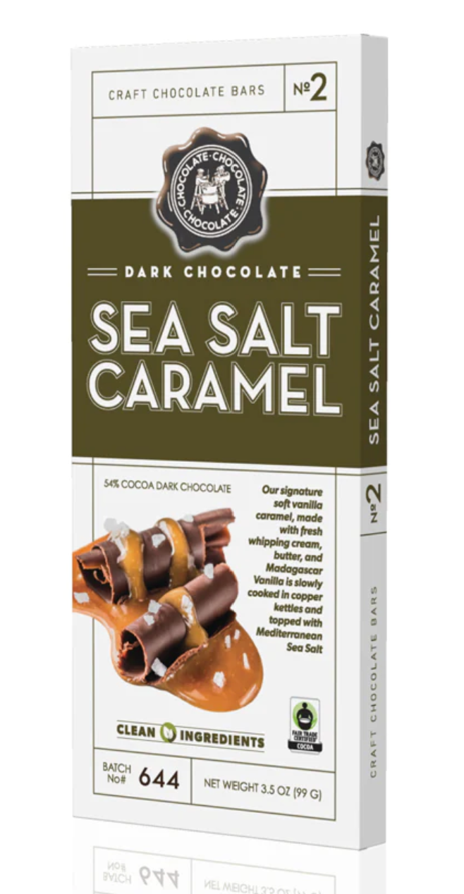 Craft Chocolate Bar Sea Salt Caramel
