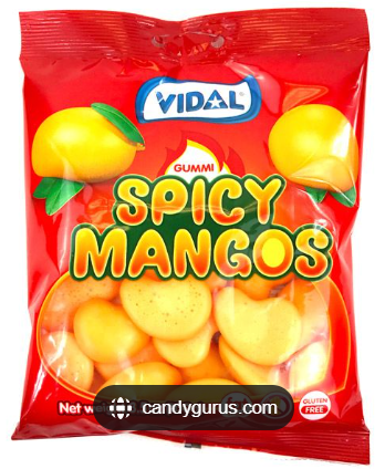 Vidal Gummi Spicy Mangos