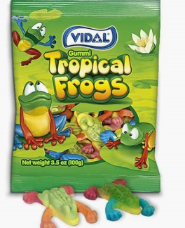 Vidal Gummi Tropical Frogs