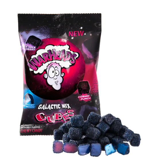 Warheads Galactic Mix Cubes