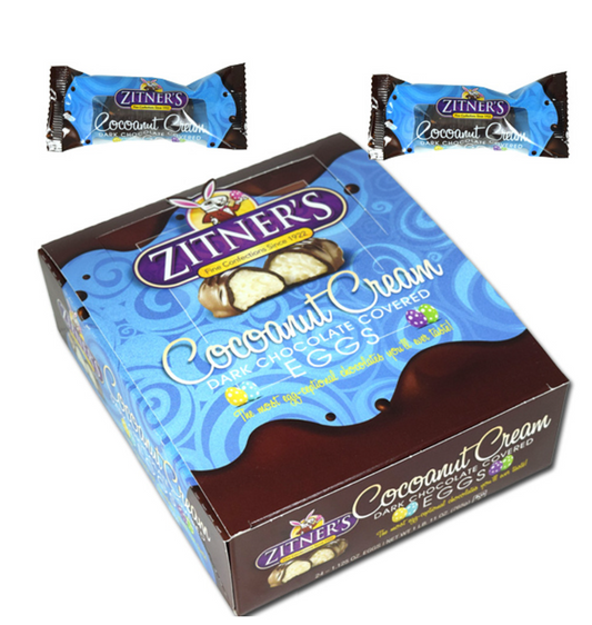 Zitner's Cocoanut Cream Dark Chocolate Covered Egg