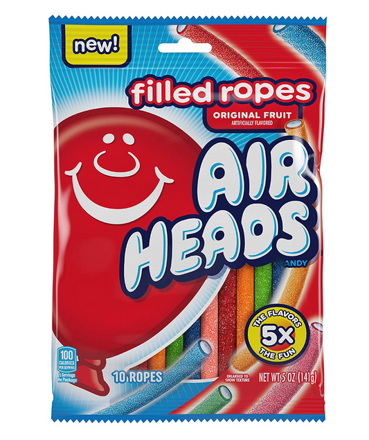Airheads Filled Ropes Assorted - 5.0 oz