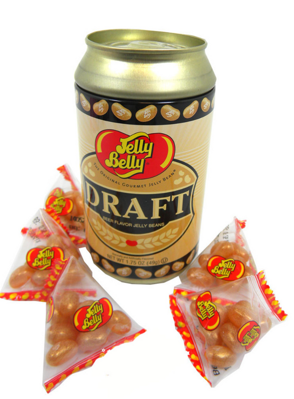 Jelly Belly Draft Beer flavor Jelly Beans in a Can Sweets On High