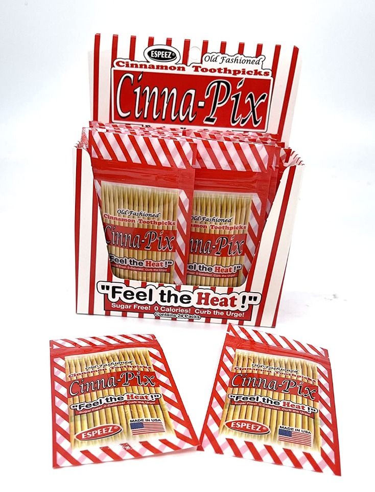 Cinnamon toothpicks